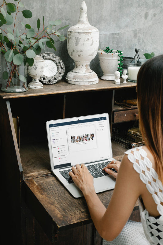 How to personalize your editable photo collage on Corjl