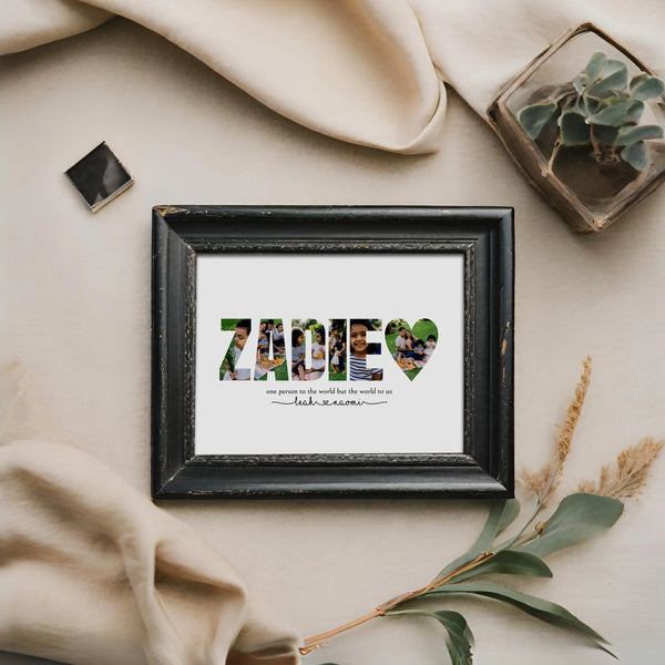 Editable Zadie Photo Collage Template by Playful Pixie Studio
