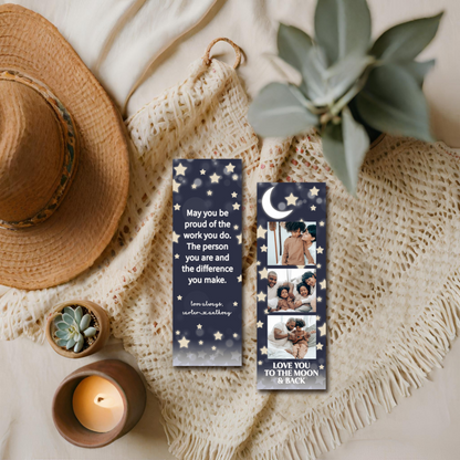Editable Photo Bookmark Last Minute Gift for Her