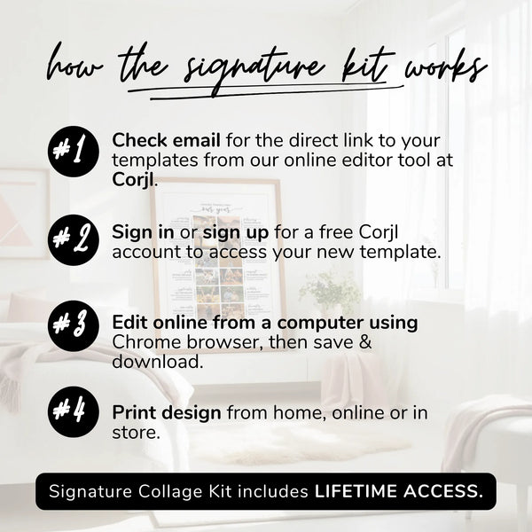 Signature Collage Kit - 120+ Editable Templates