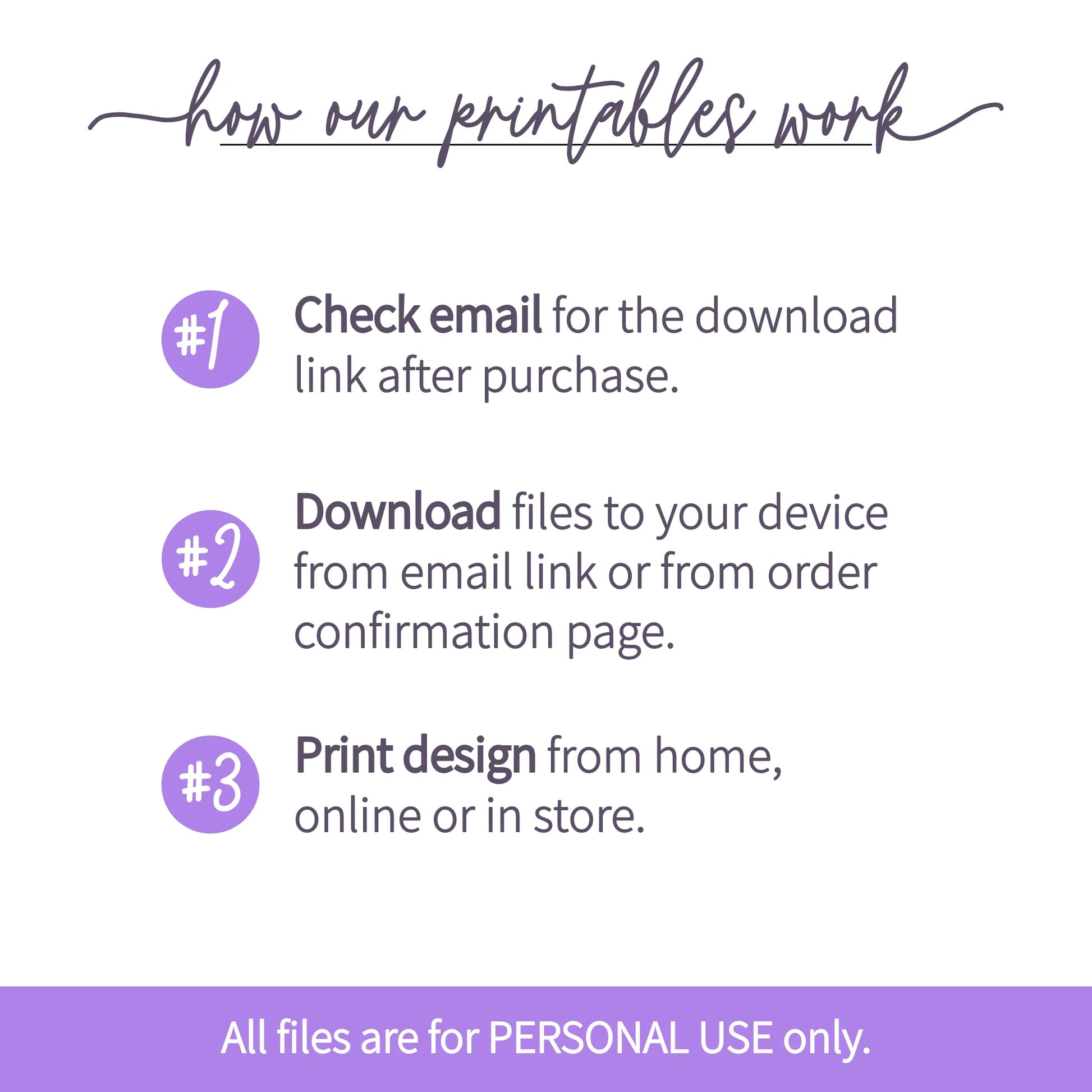 how our printable wall art downloads work