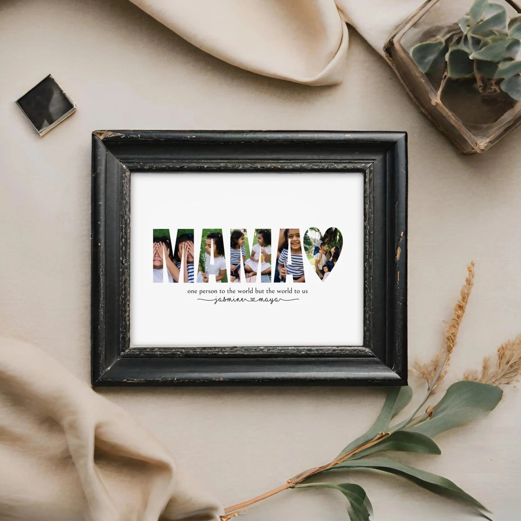 Easy Editable Mama Photo Collage Template by Playful Pixie Studio