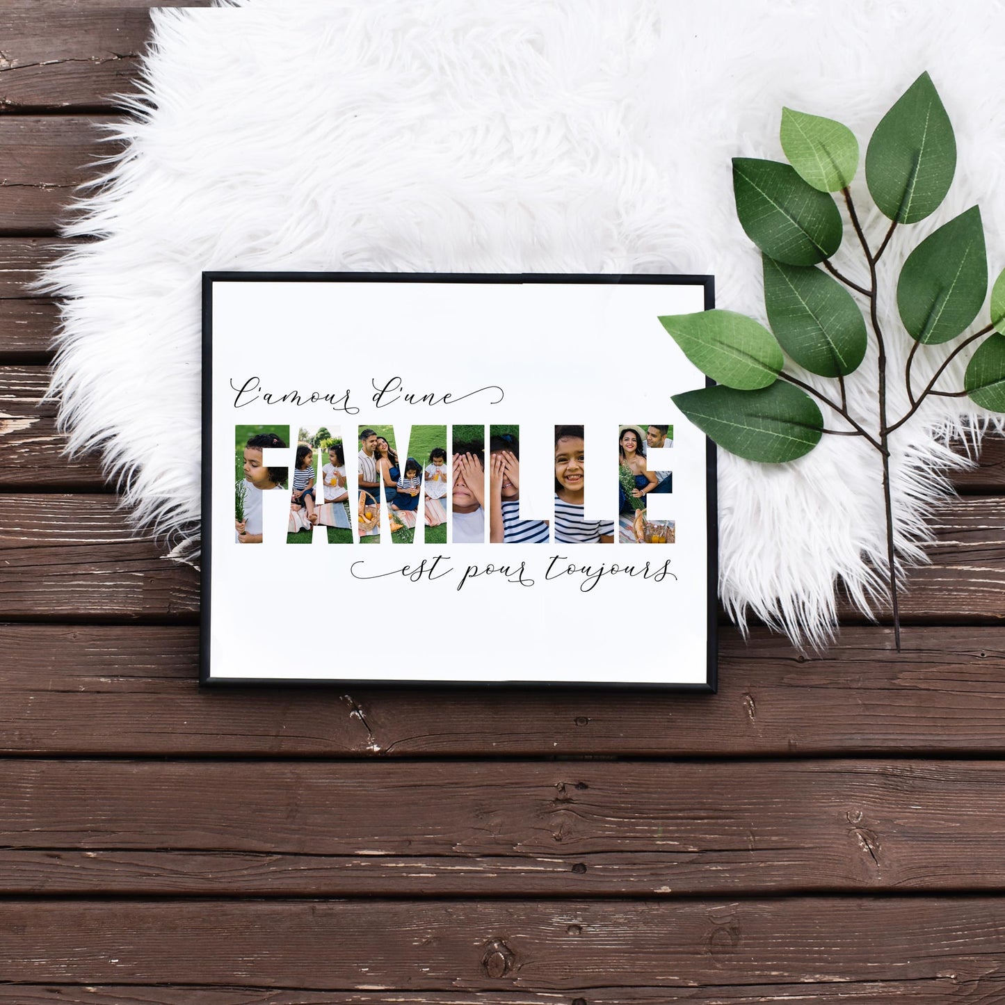 Famille Editable Collage by Playful Pixie Studio