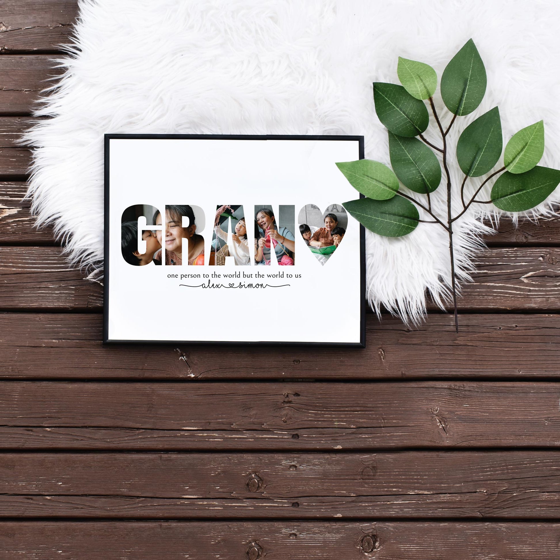 Gran Editable Collage by Playful Pixie Studio