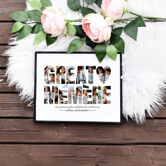 Easy Editable Memere Photo Collage Template by Playful Pixie Studio
