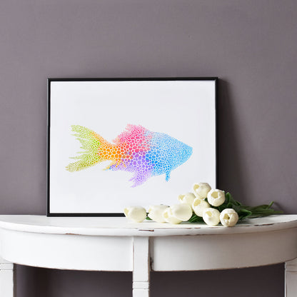 Rainbow Fish Printable Art