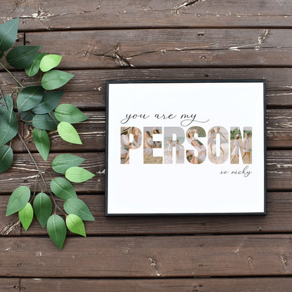 My Person Collage Template Gender Inclusive Gift