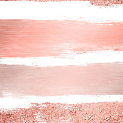 Rose Gold Brushstrokes Up Close