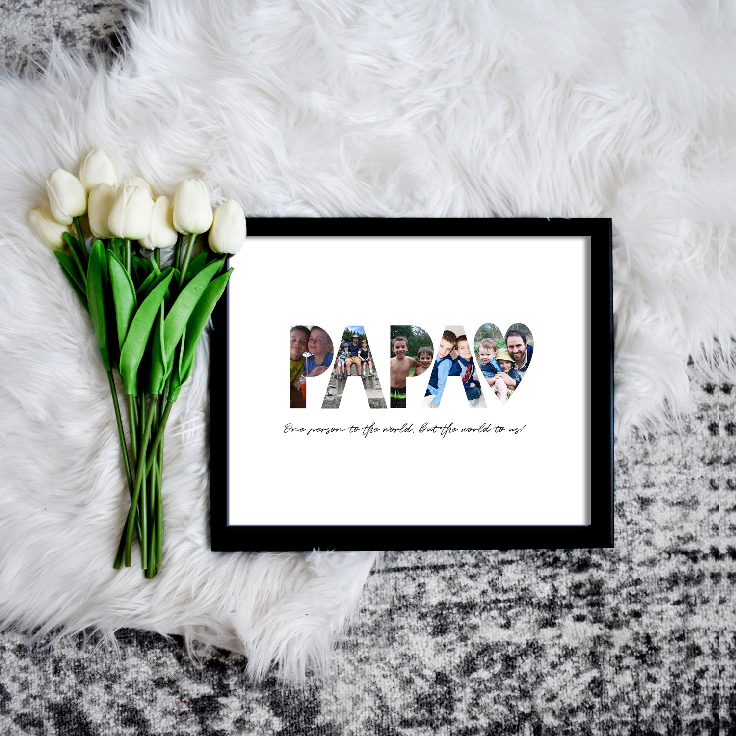 Papa Editable Collage by Playful Pixie Studio