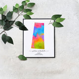 Quick Self Editable Saskatchewan Milestone Map Last Minute Personalized Gift