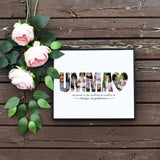 Easy Self Editable Umma Photo Collage Template by Playful Pixie Studio