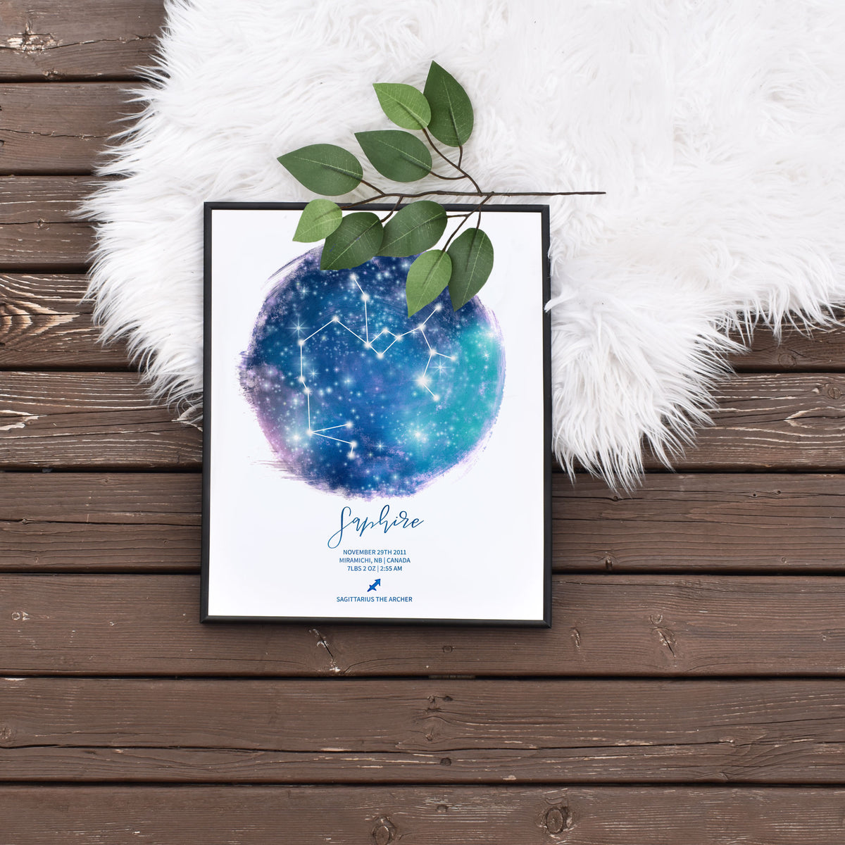 Easy DIY Sagittarius Name Sign Personalized Zodiac